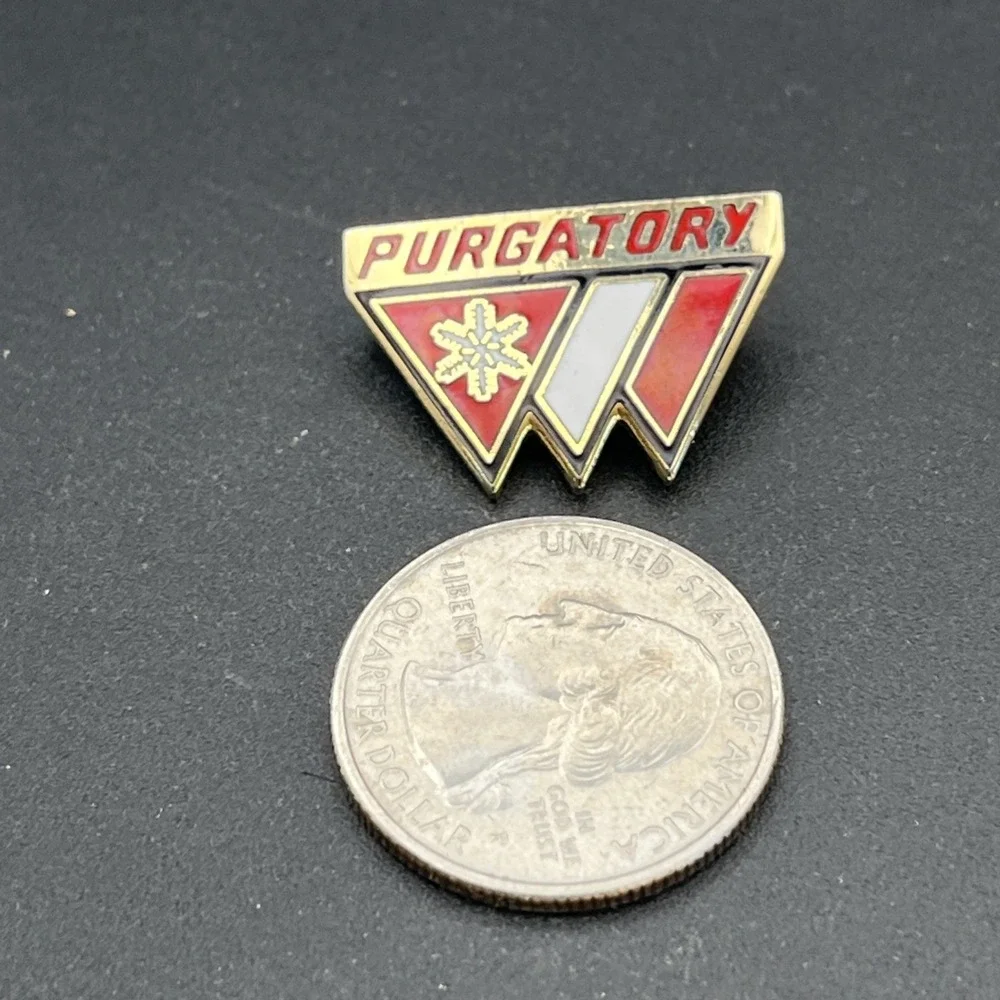 Purgatory Ski Resort Durango Colorado Lapel Hat Pin‎